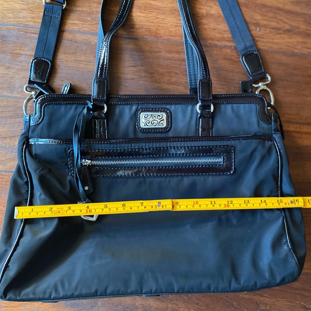 Brighton Brett Work It Tote Black Padded Laptop Bag - Picture 9 of 15